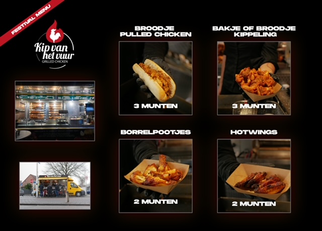 Festival menu - Foodtruck